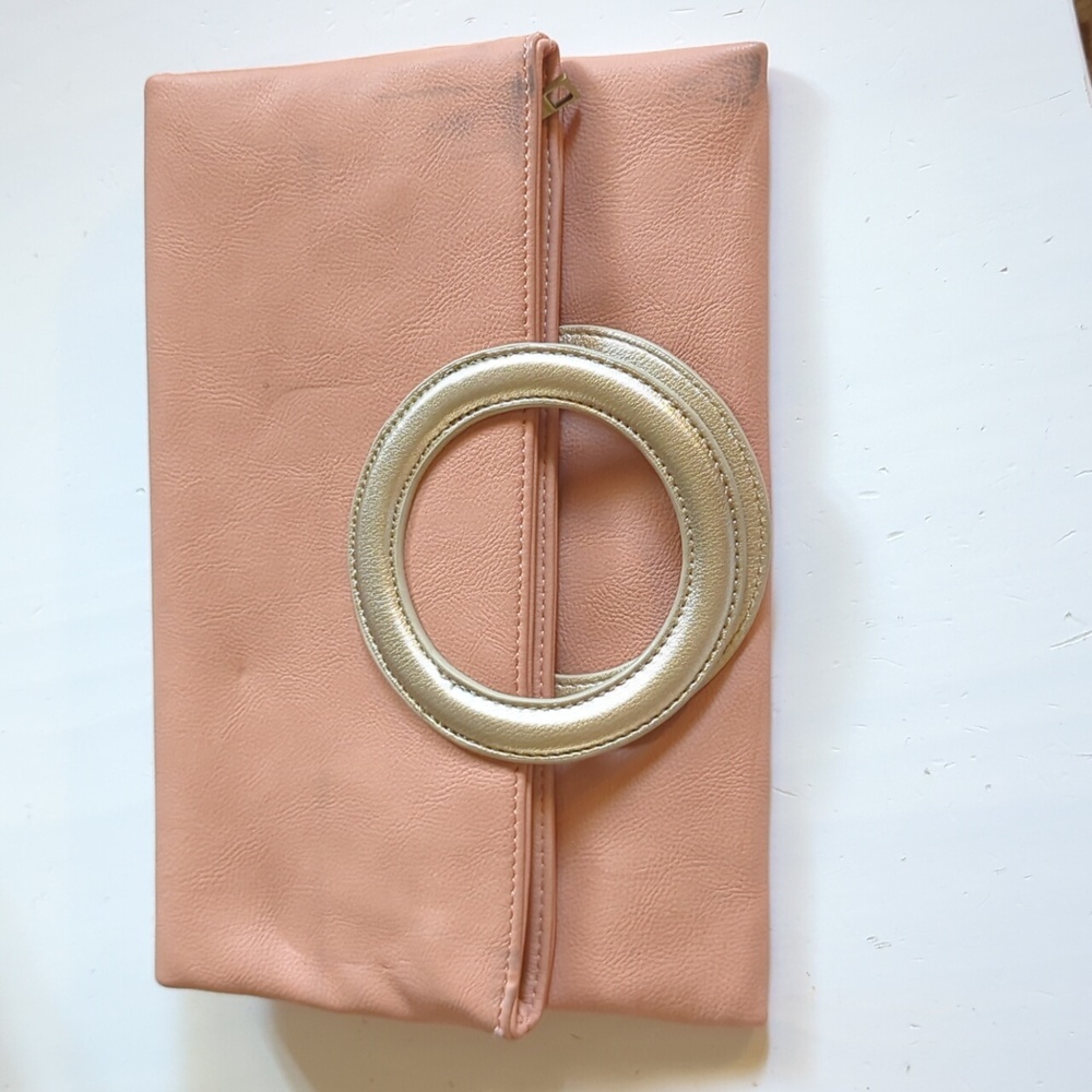 Anthropologie Tan Tote Purse Bag